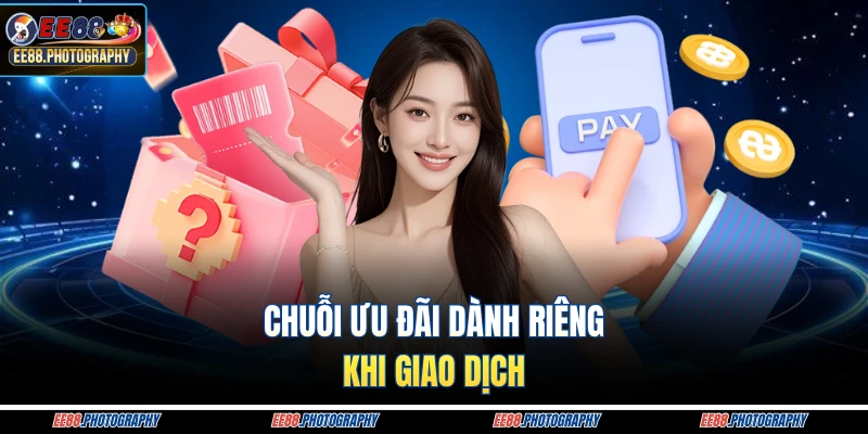Chuỗi ưu đãi dành riêng khi giao dịch